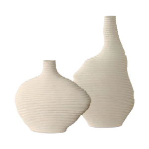 LuxuryFy Teraform Vessel Off White Set