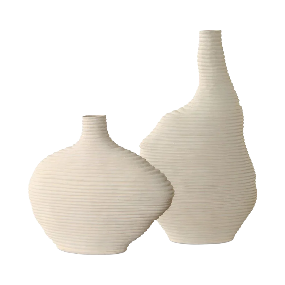 LuxuryFy Teraform Vessel Off White Set
